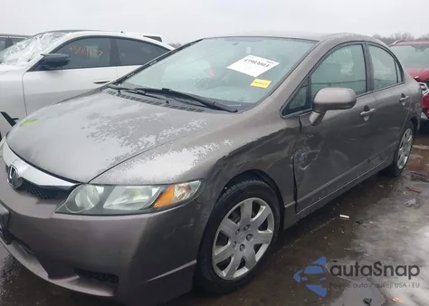 2010 Honda Civic Lx z USA, uszkodzony, nr VIN 2HGFA1F50AH555268